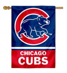2Pcs WinCraft Chicago Baseball Two Sided House Flag