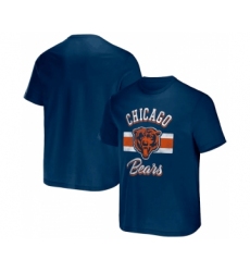 Men's Chicago Bears Navy x Darius Rucker Collection Stripe T-Shirt