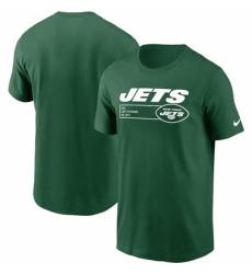 Men's New York Jets Green Division Essential T Shirt