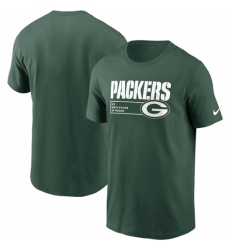 Men's Green Bay Packers Green Division Essential T Shirt