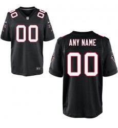 Men's Atlanta Falcons Nike Black Custom Elite Jersey