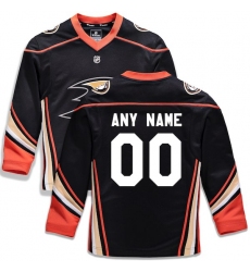 Youth Anaheim Ducks Fanatics Branded Black Home Replica Custom Jerse