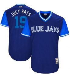 Men's Majestic Toronto Blue Jays #19 Jose Bautista 