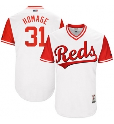 Men's Majestic Cincinnati Reds #31 Drew Storen 