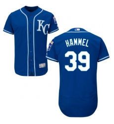 Men's Majestic Kansas City Royals #39 Jason Hammel Blue Flexbase Authentic Collection MLB Jersey