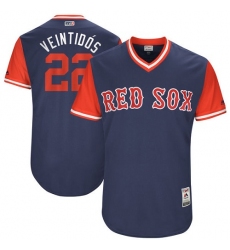 Men's Majestic Boston Red Sox #22 Rick Porcello 