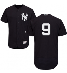 Men's Majestic New York Yankees #9 Roger Maris Navy Blue Alternate Flex Base Authentic Collection MLB Jersey