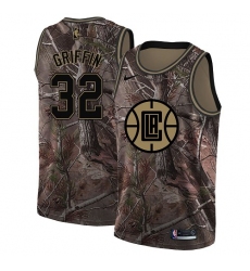 Youth Nike Los Angeles Clippers #32 Blake Griffin Swingman Camo Realtree Collection NBA Jersey