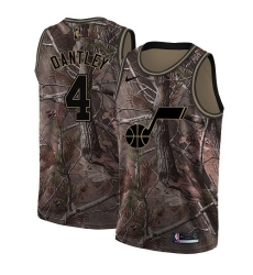 Women's Nike Utah Jazz #4 Adrian Dantley Swingman Camo Realtree Collection NBA Jersey