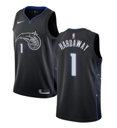 Women's Nike Orlando Magic #1 Penny Hardaway Swingman Black NBA Jersey - City Edition