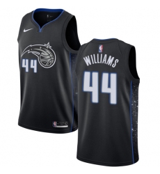 Youth Nike Orlando Magic #44 Jason Williams Swingman Black NBA Jersey - City Edition