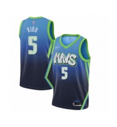 Women's Dallas Mavericks #5 Jason Kidd Swingman Blue Basketball Jersey - 2019 20 City Edition