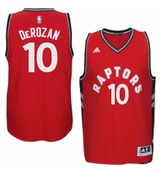 Youth Adidas Toronto Raptors #10 DeMar DeRozan Authentic Red NBA Jersey