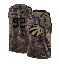 Men's Nike Toronto Raptors #92 Lucas Nogueira Swingman Camo Realtree Collection NBA Jersey