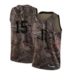 Youth Nike Houston Rockets #15 Clint Capela Swingman Camo Realtree Collection NBA Jersey