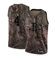 Youth Nike Houston Rockets #4 Charles Barkley Swingman Camo Realtree Collection NBA Jersey