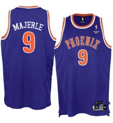 Men's Adidas Phoenix Suns #9 Dan Majerle Authentic Purple New Throwback NBA Jersey