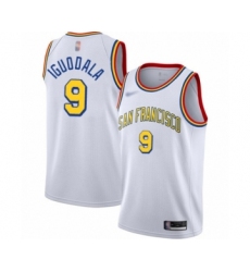 Women's Golden State Warriors #9 Andre Iguodala Swingman White Hardwood Classics Basketball Jersey - San Francisco Classic Edition