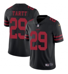 Youth Nike San Francisco 49ers #29 Jaquiski Tartt Black Vapor Untouchable Limited Player NFL Jersey
