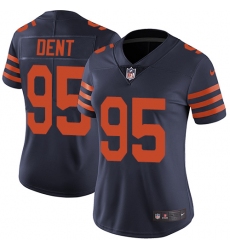 Women's Nike Chicago Bears #95 Richard Dent Navy Blue Alternate Vapor Untouchable Limited Player NFL Jersey