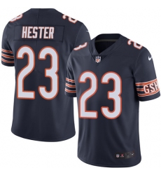 Youth Nike Chicago Bears #23 Devin Hester Navy Blue Team Color Vapor Untouchable Limited Player NFL Jersey
