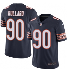 Men's Nike Chicago Bears #90 Jonathan Bullard Navy Blue Team Color Vapor Untouchable Limited Player NFL Jersey