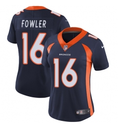 Women's Nike Denver Broncos #16 Bennie Fowler Navy Blue Alternate Vapor Untouchable Limited Player NFL Jersey