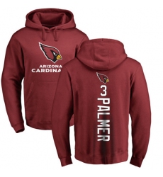 NFL Nike Arizona Cardinals #3 Carson Palmer Maroon Backer Pullover Hoodie