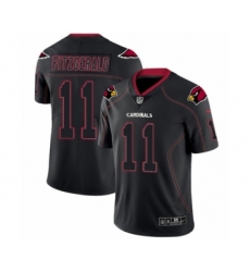 Men's Nike Arizona Cardinals #11 Larry Fitzgerald Limited Lights Out Black Rush NFL