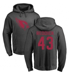 NFL Nike Arizona Cardinals #43 Haason Reddick Ash One Color Pullover Hoodie
