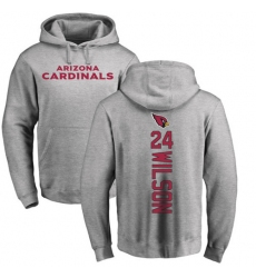 NFL Nike Arizona Cardinals #24 Adrian Wilson Ash Backer Pullover Hoodie