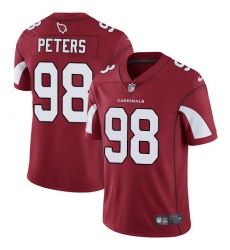 Men's Nike Arizona Cardinals #98 Corey Peters Red Team Color Vapor Untouchable Limited Player NFL Jersey