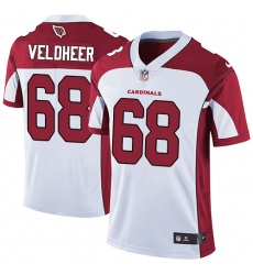 Men's Nike Arizona Cardinals #68 Jared Veldheer White Vapor Untouchable Limited Player NFL Jersey