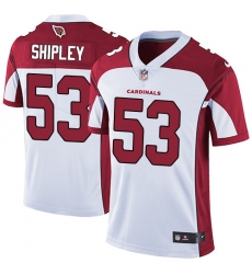 Youth Nike Arizona Cardinals #53 A.Q. Shipley White Vapor Untouchable Limited Player NFL Jersey