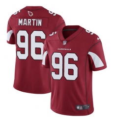 Men's Nike Arizona Cardinals #96 Kareem Martin Red Team Color Vapor Untouchable Limited Player NFL Jersey