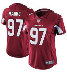 Women's Nike Arizona Cardinals #97 Josh Mauro Red Team Color Vapor Untouchable Limited Player NFL Jersey