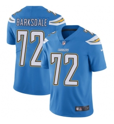 Youth Nike Los Angeles Chargers #72 Joe Barksdale Electric Blue Alternate Vapor Untouchable Limited Player NFL Jersey