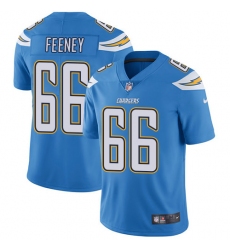 Youth Nike Los Angeles Chargers #66 Dan Feeney Electric Blue Alternate Vapor Untouchable Limited Player NFL Jersey