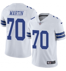 Men's Nike Dallas Cowboys #70 Zack Martin White Vapor Untouchable Limited Player NFL Jersey