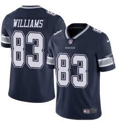 Men's Nike Dallas Cowboys #83 Terrance Williams Navy Blue Team Color Vapor Untouchable Limited Player NFL Jersey