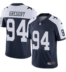 Youth Nike Dallas Cowboys #94 Randy Gregory Navy Blue Throwback Alternate Vapor Untouchable Limited Player NFL Jersey