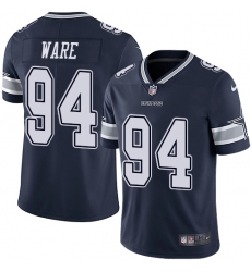 Youth Nike Dallas Cowboys #94 DeMarcus Ware Navy Blue Team Color Vapor Untouchable Limited Player NFL Jersey