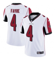 Youth Nike Atlanta Falcons #4 Brett Favre White Vapor Untouchable Limited Player NFL Jersey