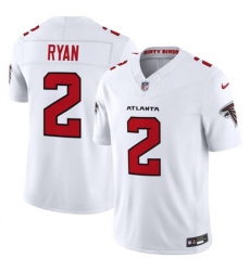 Men's Atlanta Falcons #2 Matt Ryan White 2026 New F.U.S.E. Vapor Untouchable Limited Football Stitched Jersey