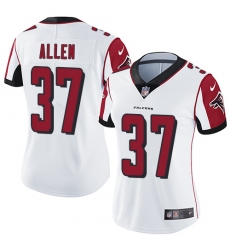 Women's Nike Atlanta Falcons #37 Ricardo Allen White Vapor Untouchable Limited Player NFL Jersey