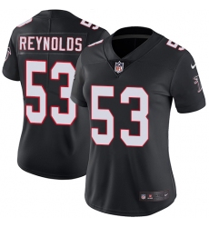 Women's Nike Atlanta Falcons #53 LaRoy Reynolds Black Alternate Vapor Untouchable Limited Player NFL Jersey