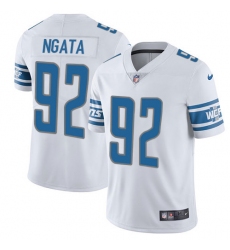 Youth Nike Detroit Lions #92 Haloti Ngata Limited White Vapor Untouchable NFL Jersey