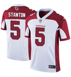 Men's Nike Arizona Cardinals #5 Drew Stanton White Vapor Untouchable Limited Player NFL Jersey