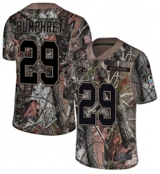 Men's Nike Baltimore Ravens #29 Marlon Humphrey Limited Camo Salute to Service NFL Jersey