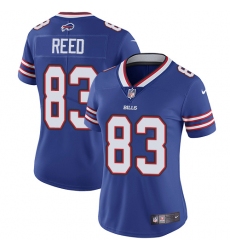 Women's Nike Buffalo Bills #83 Andre Reed Royal Blue Team Color Vapor Untouchable Limited Player NFL Jersey